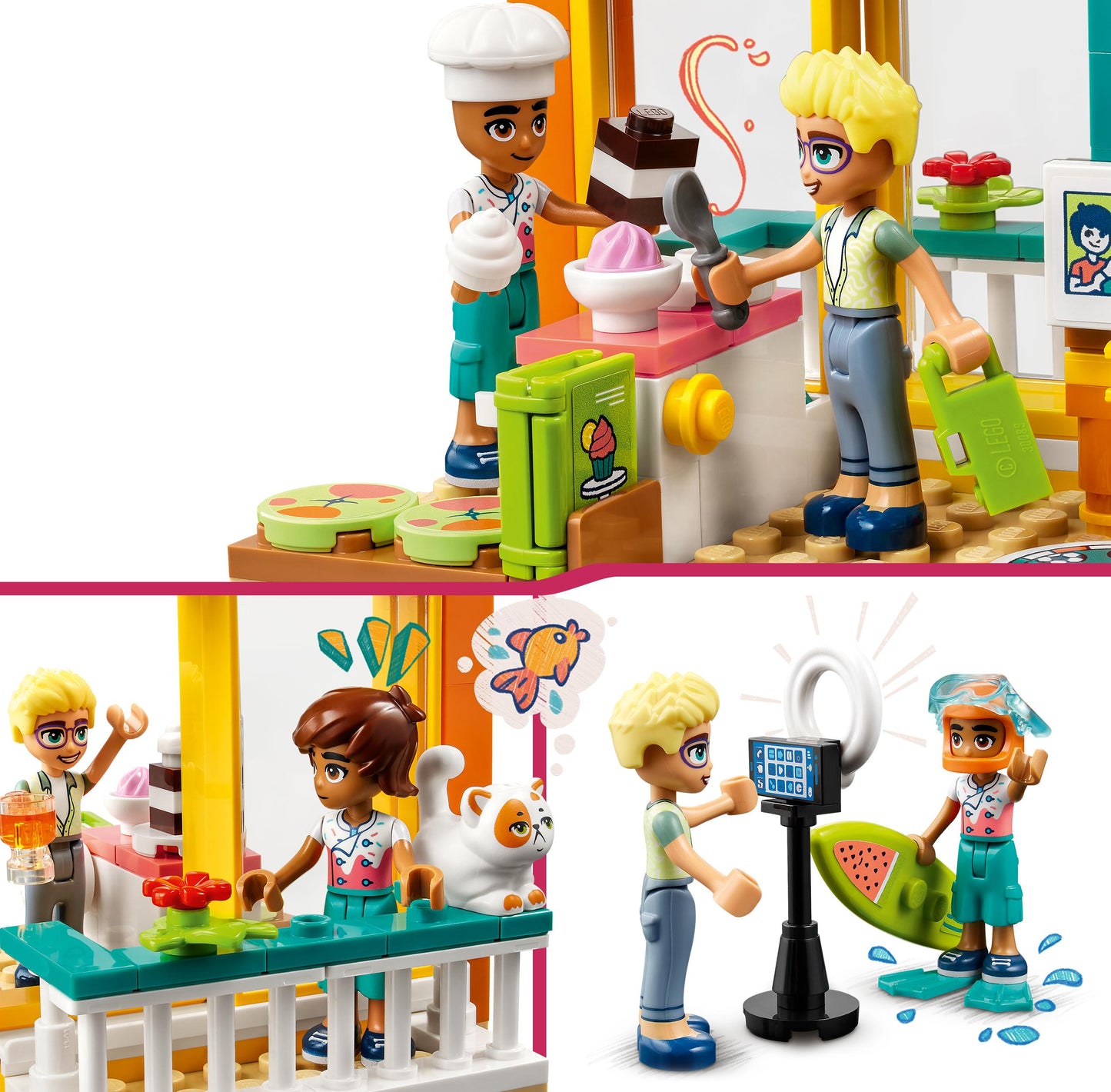 41754 LEGO Friends - La cameretta di Leo