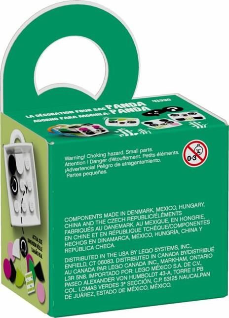 41930 LEGO Dots BAG TAG - Panda