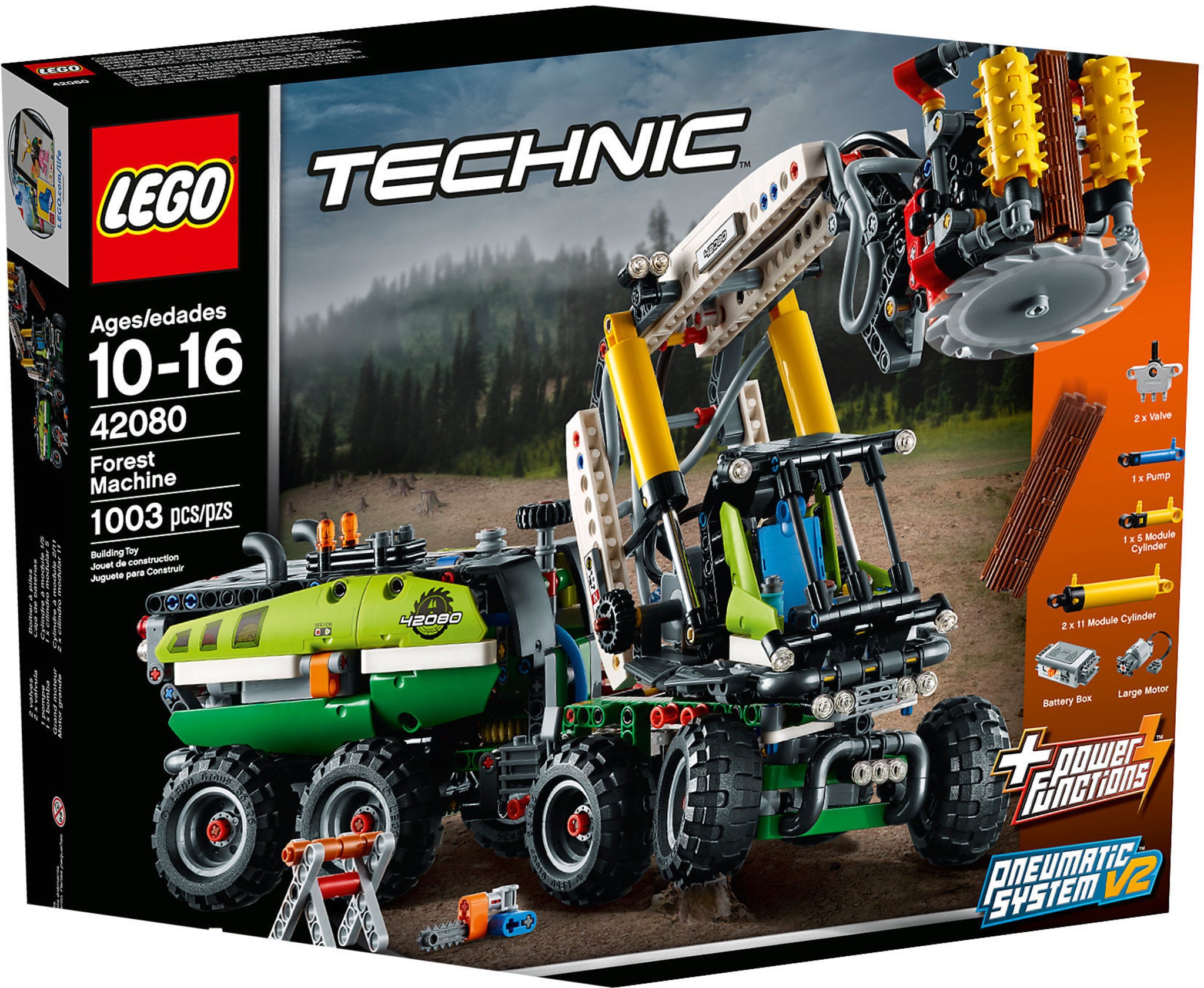 42080 LEGO Technic - Macchina Forestale – sgorbatipiacenza