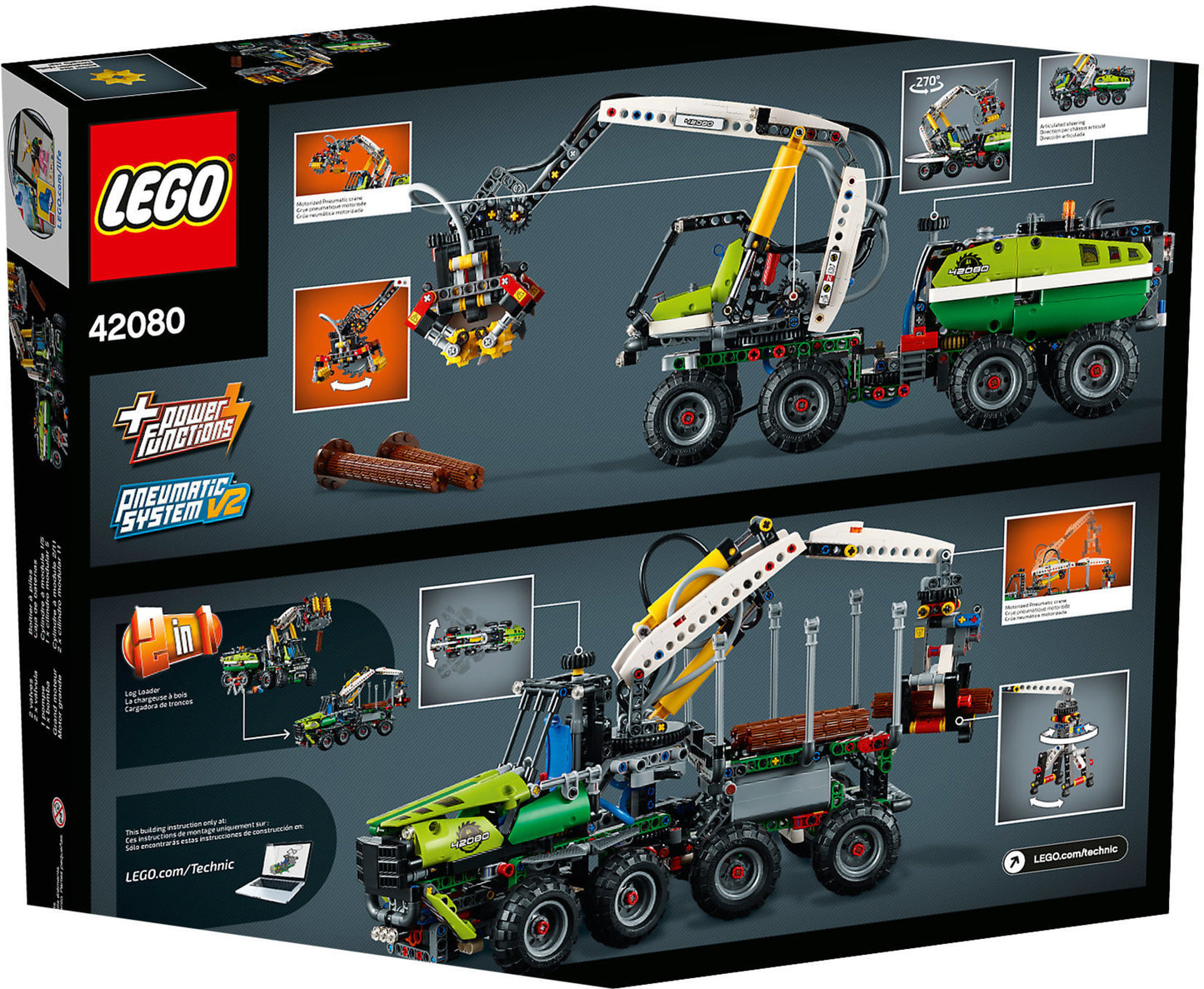 42080 LEGO Technic - Macchina Forestale