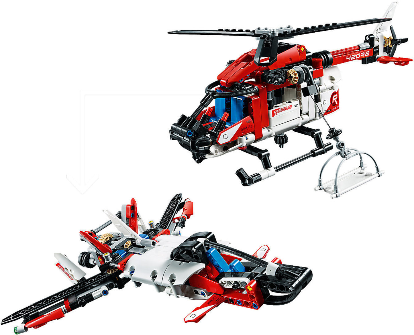 42092 LEGO Technic - Elicottero Di Salvataggio