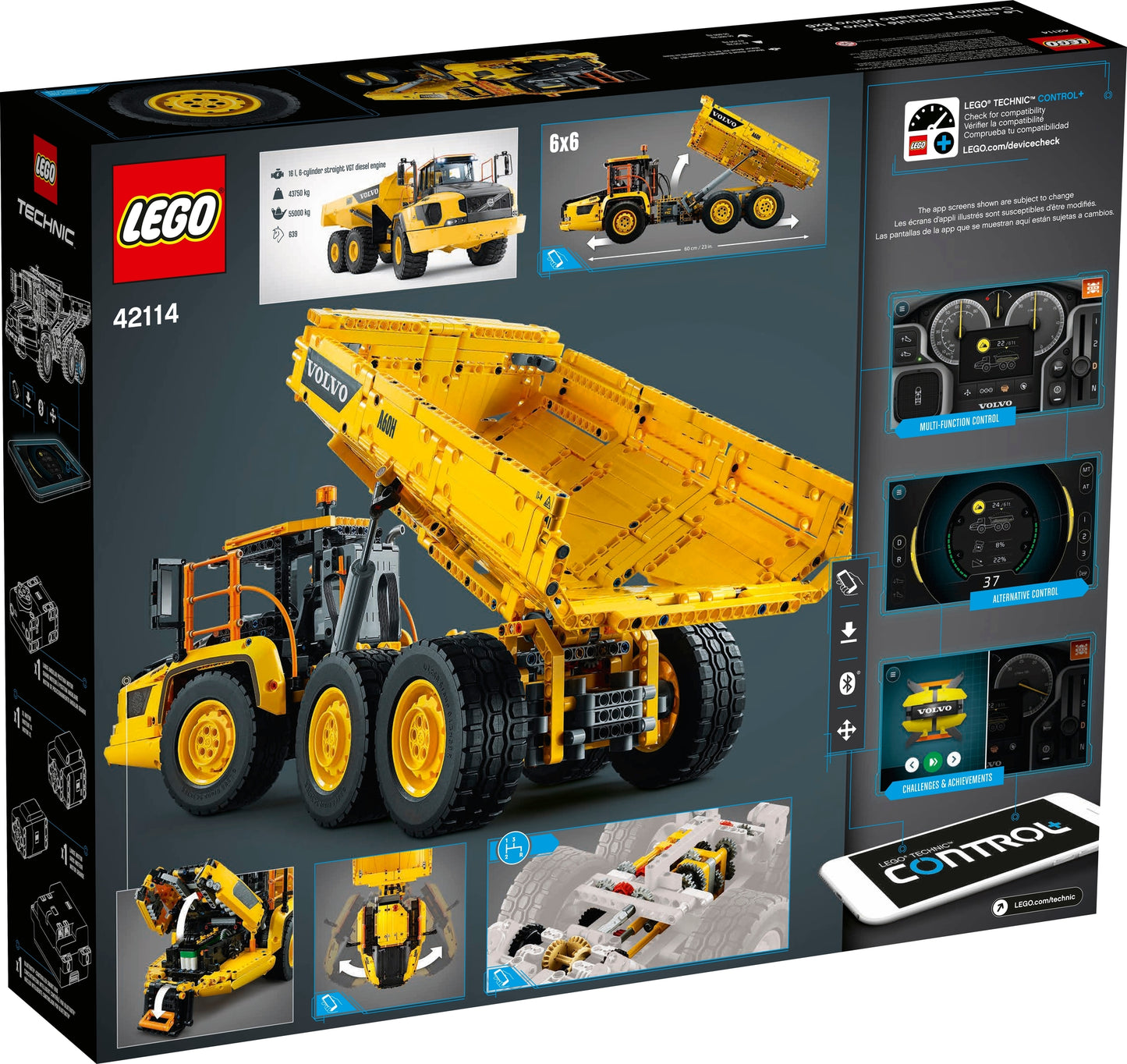 42114 LEGO Technic - 6x6 Volvo Camion Articolato