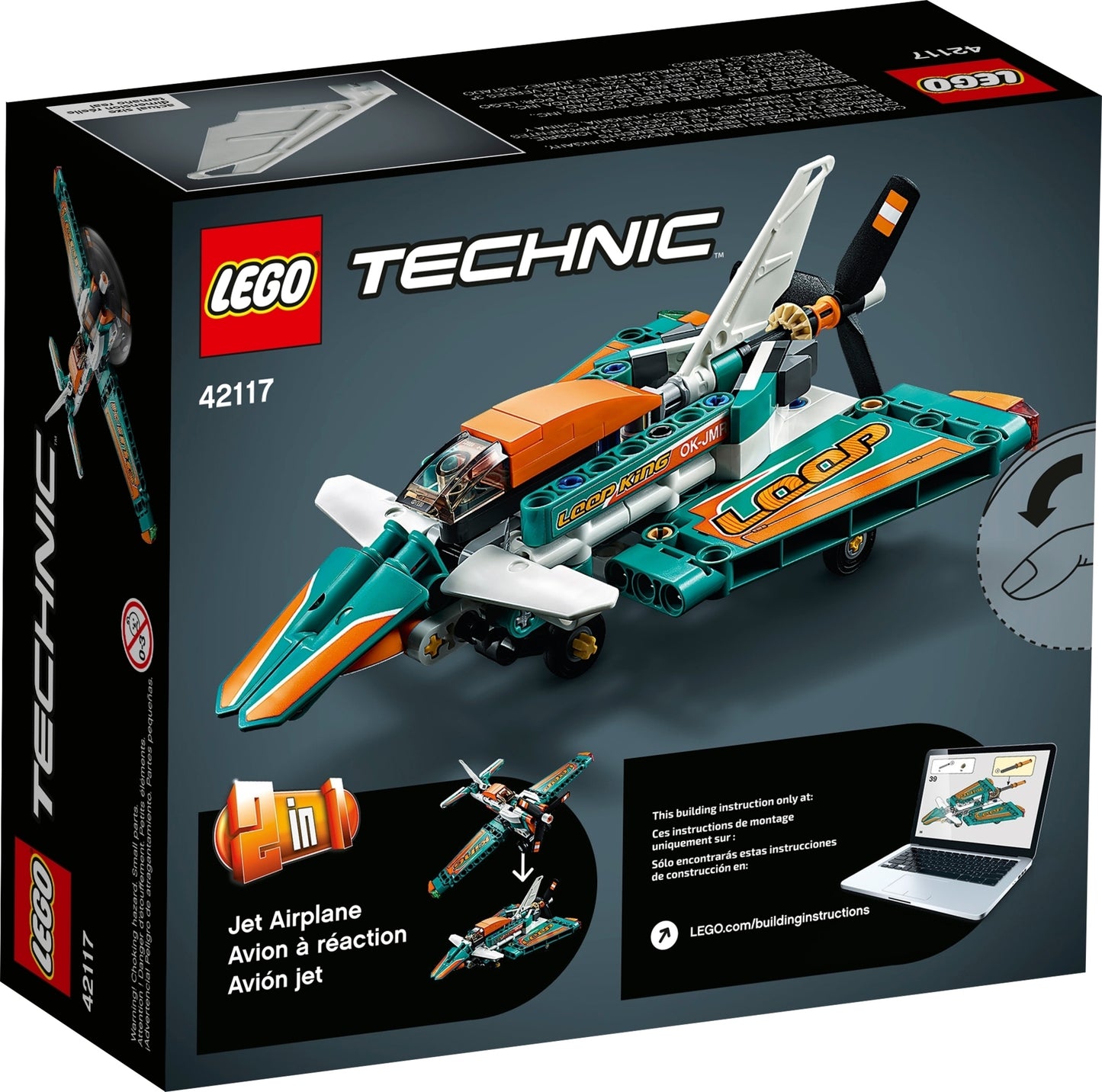 42117 LEGO Technic - Aereo da Competizione