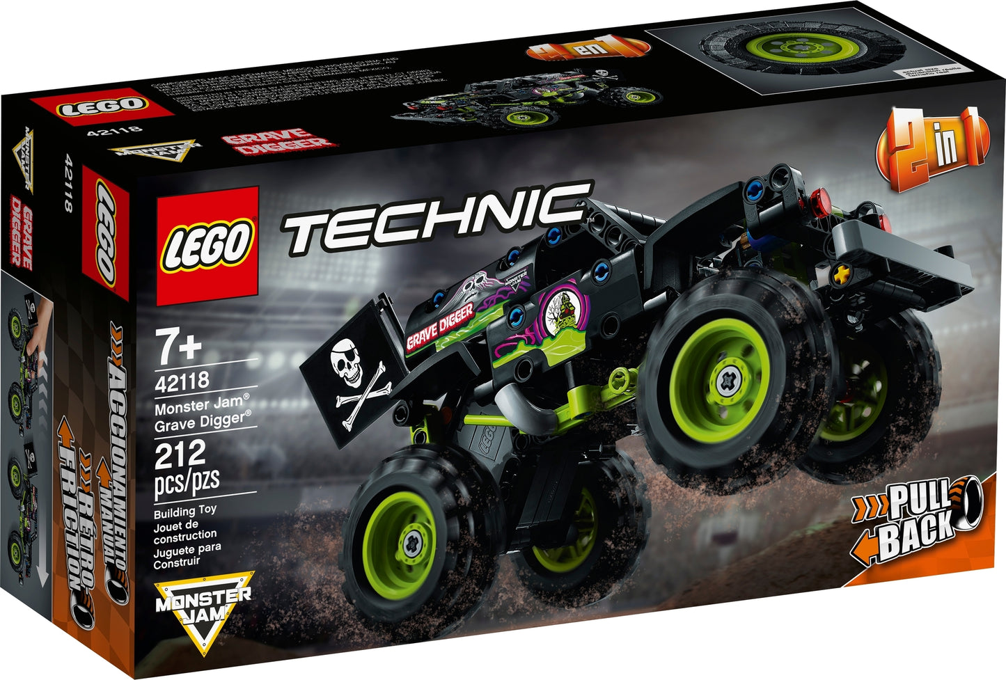 42118 LEGO Technic - Monster Jam® Grave Digger®