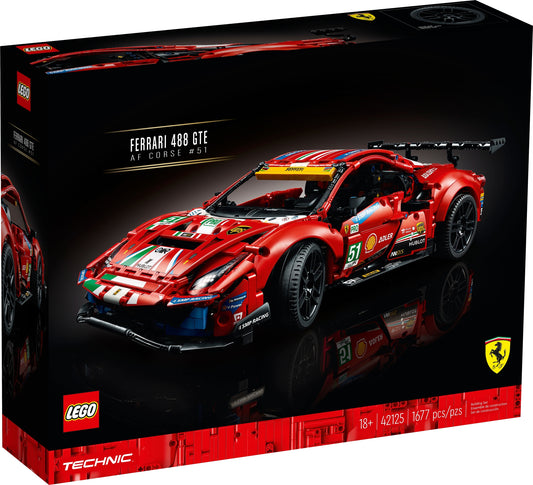 42125 LEGO Technic - Ferrari 488 Gte “Af Corse #51”
