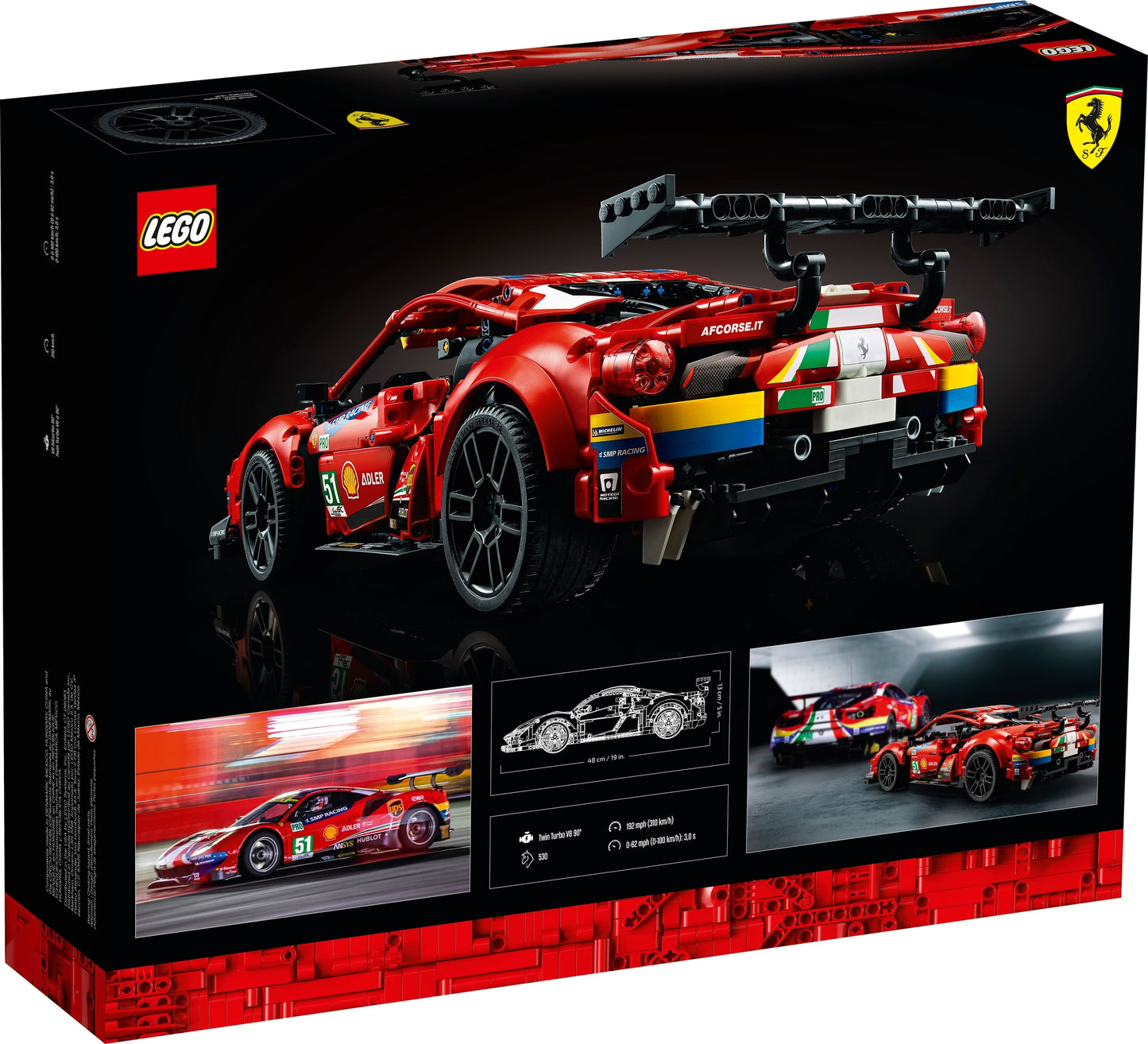 42125 LEGO Technic - Ferrari 488 Gte “Af Corse #51”