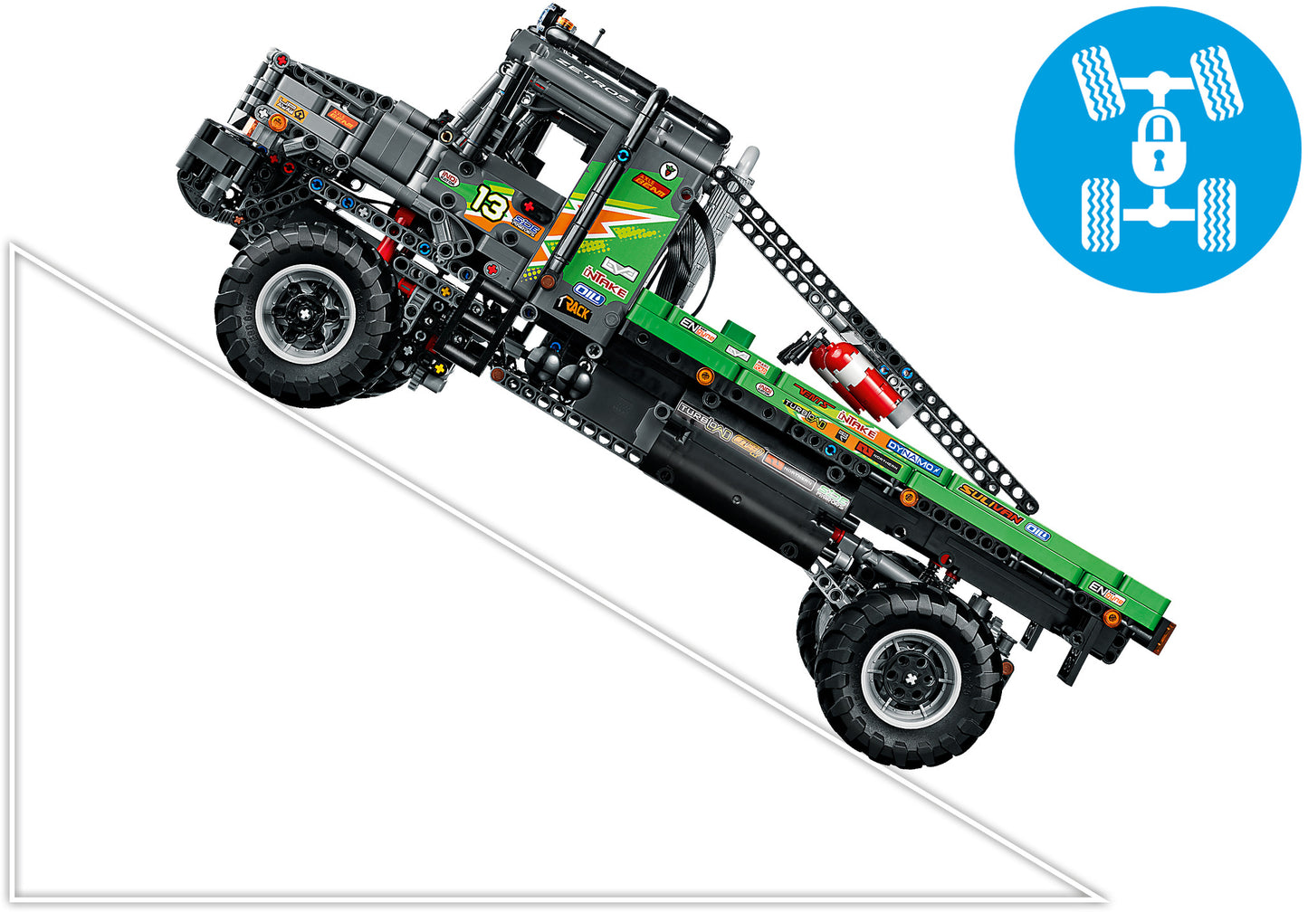 42129 LEGO Technic - Camion Fuoristrada 4x4 Mercedes Benz Zetros