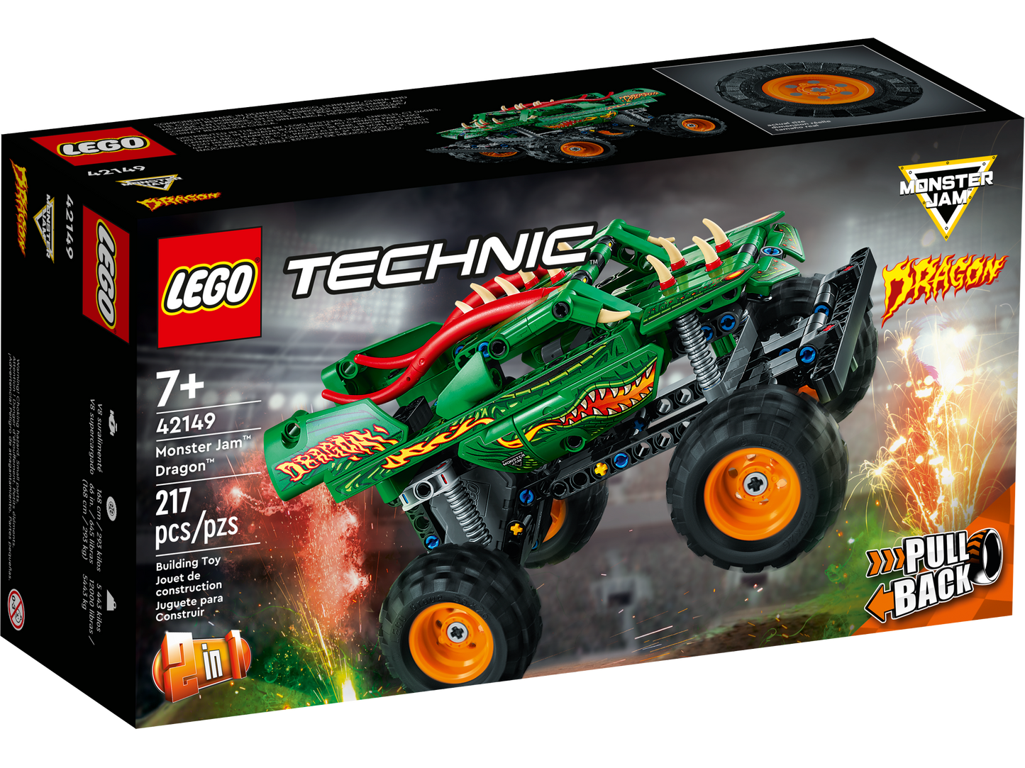 42149 LEGO Technic - Monster Jam™ Dragon™