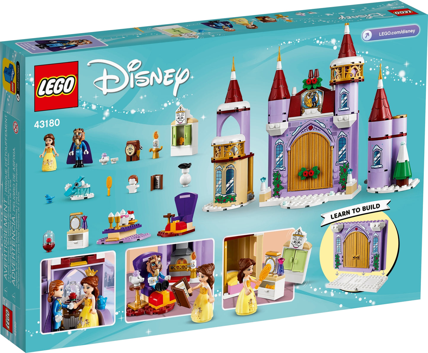 43180 LEGO Disney - La Festa d'Inverno al Castello di Belle