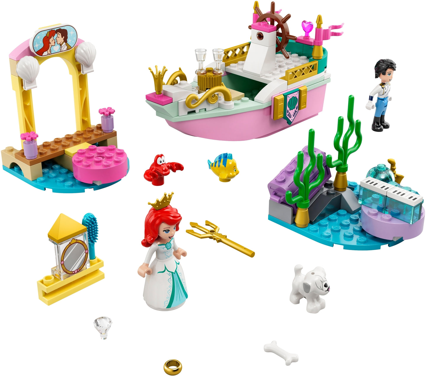 43191 LEGO Disney - La Barca della Festa di Ariel