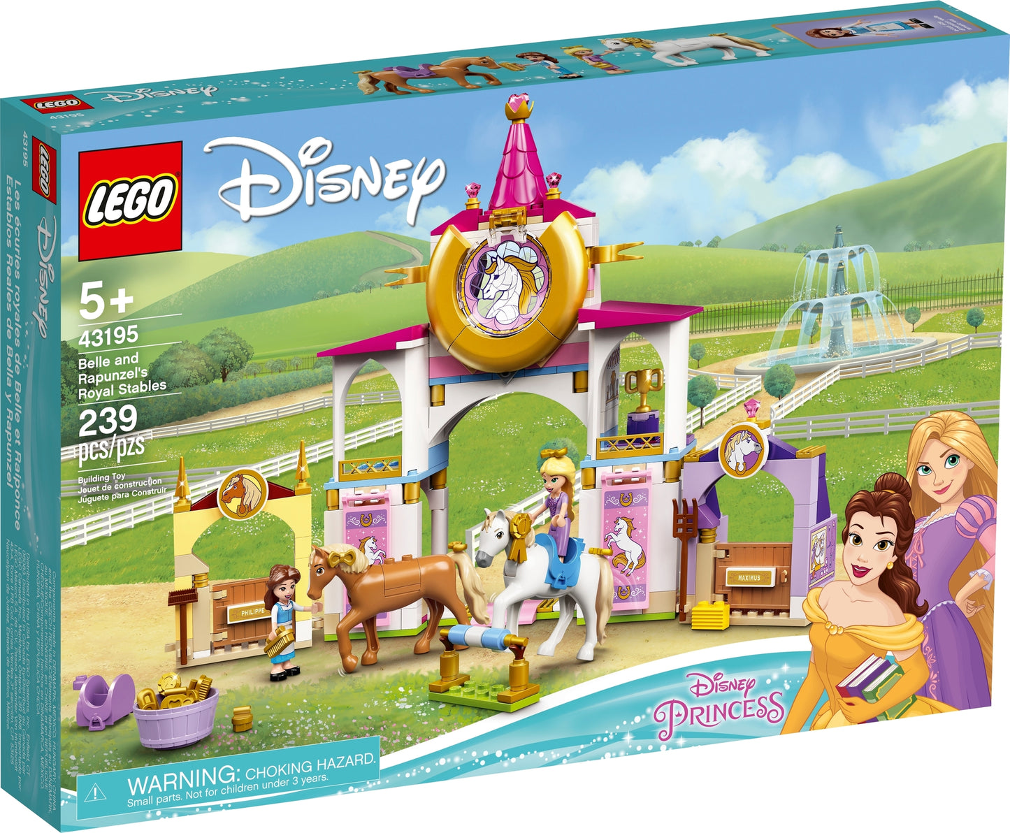 43195 LEGO Disney - Le Scuderie Reali di Belle e Rapunzel