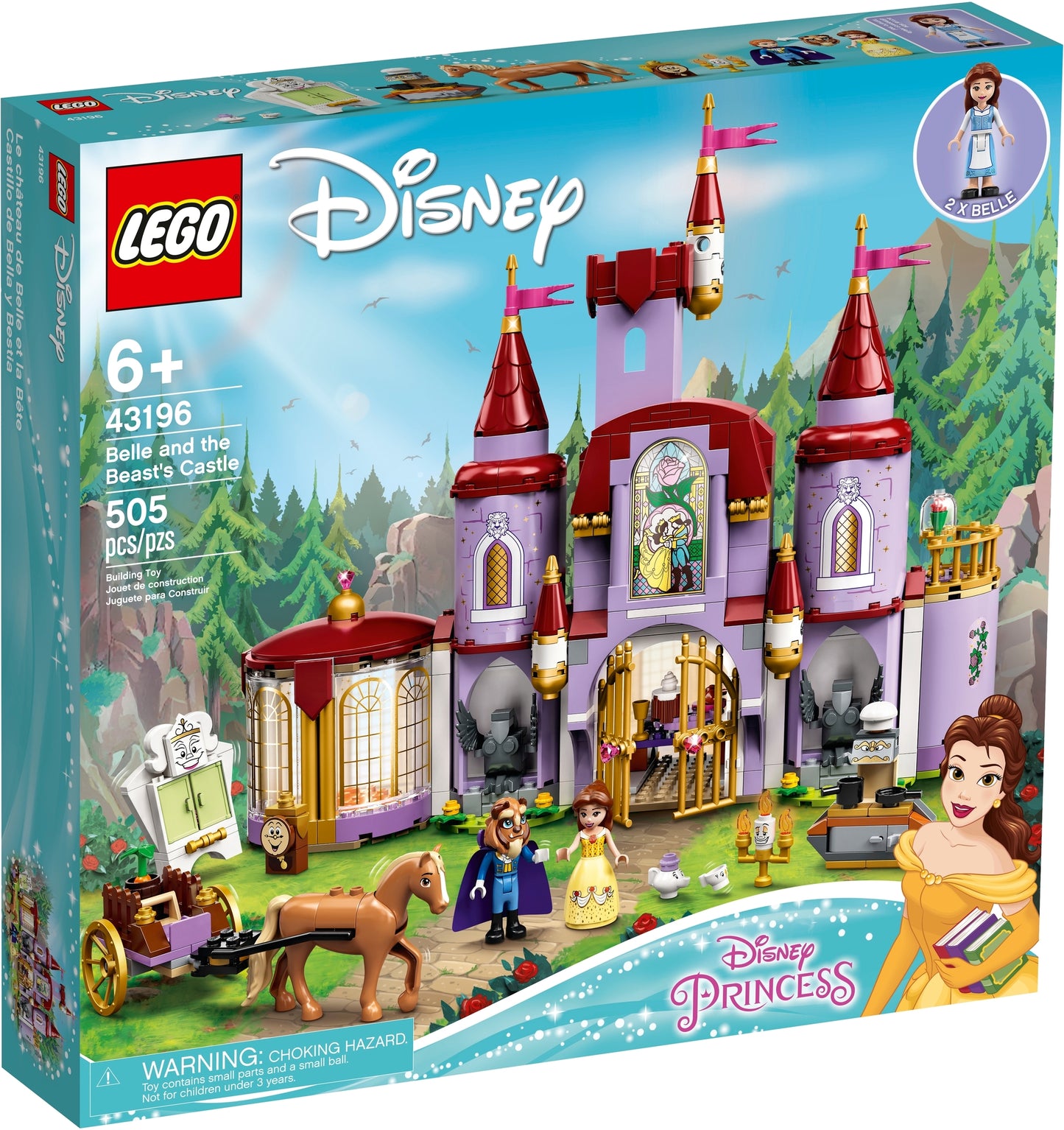 43196 LEGO Disney - Il Castello di Belle e della Bestia
