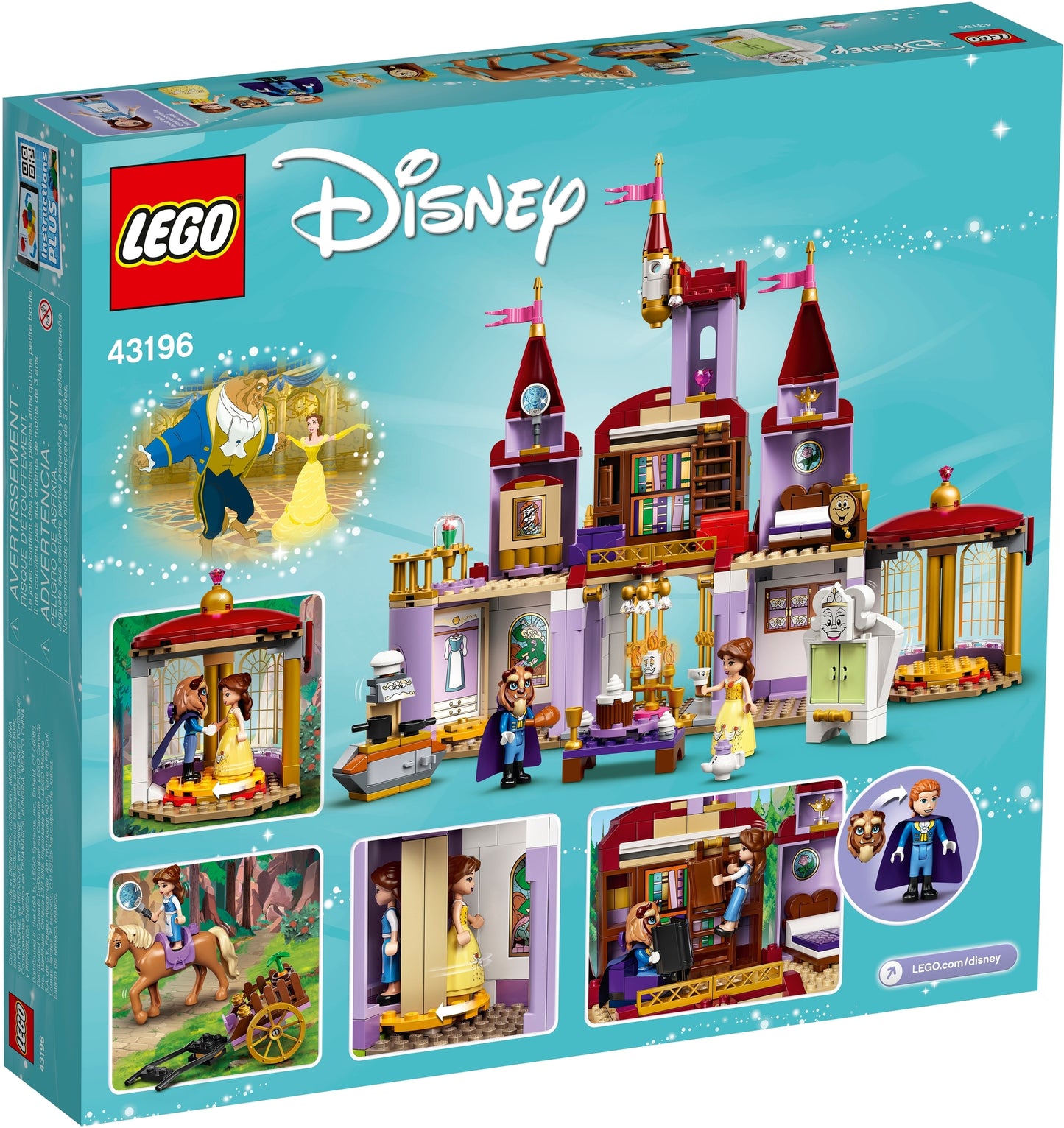 43196 LEGO Disney - Il Castello di Belle e della Bestia