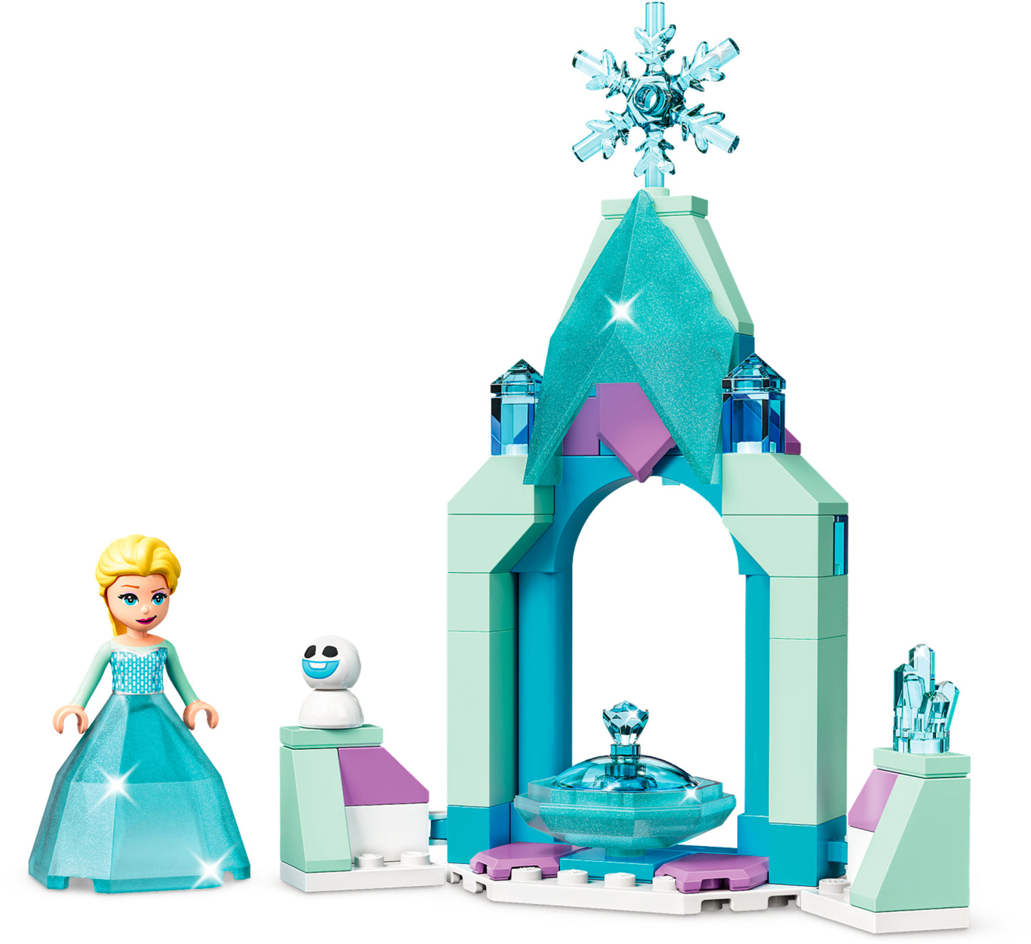 43199 LEGO Disney - Il Cortile del Castello di Elsa