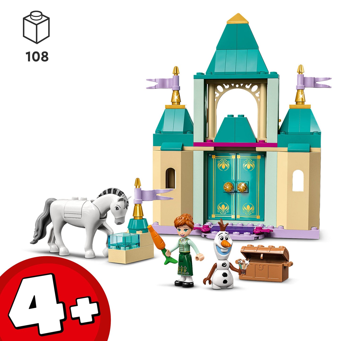 43204 LEGO Disney - Divertimento al castello di Anna e Olaf
