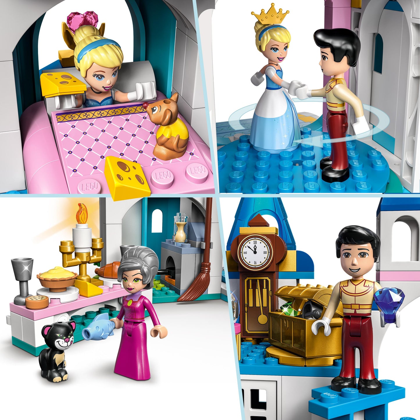 43206 LEGO Disney - Il castello di Cenerentola e del Principe azzurro