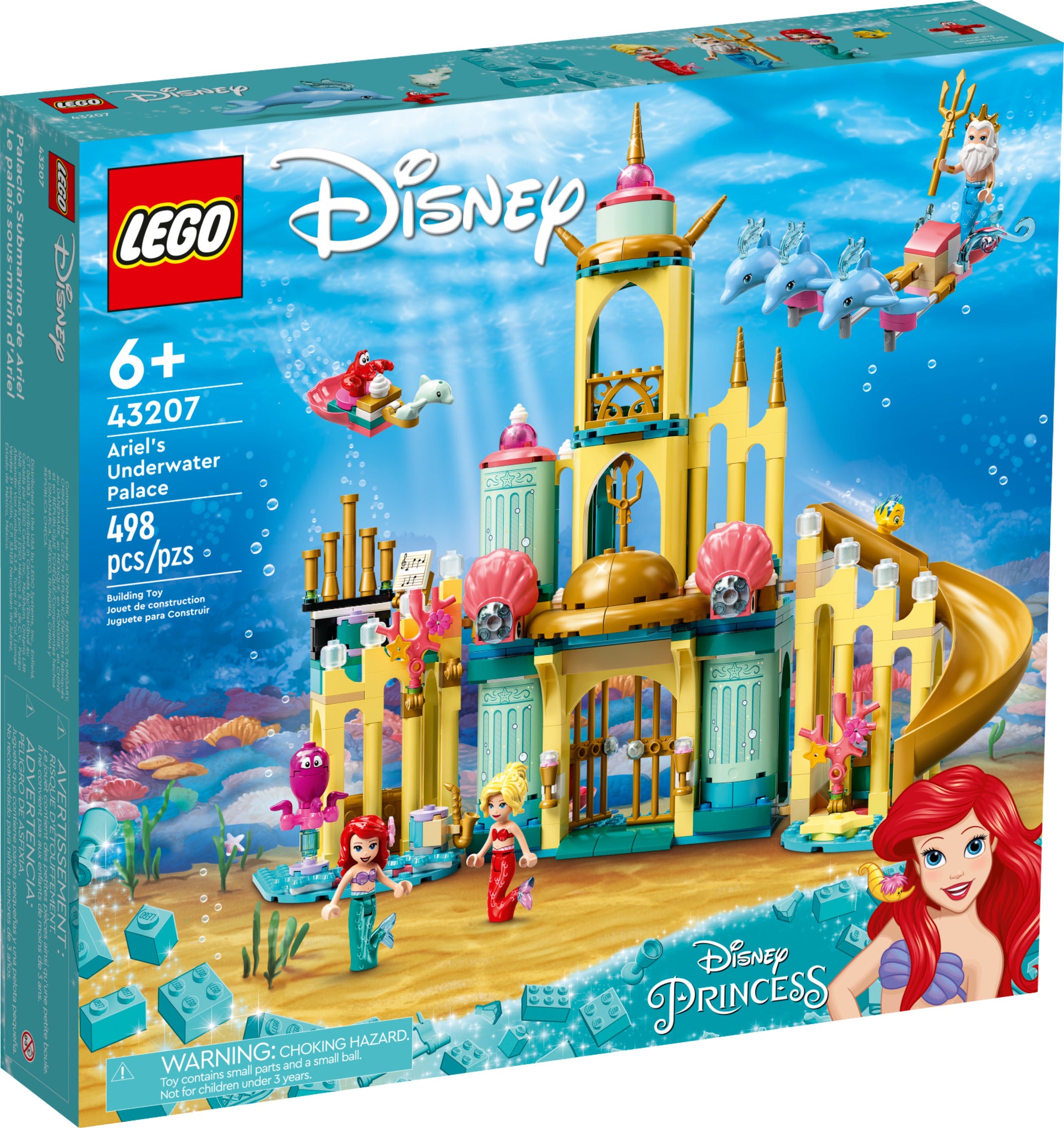 43207 LEGO Disney Il palazzo sottomarino di Ariel – sgorbatipiacenza