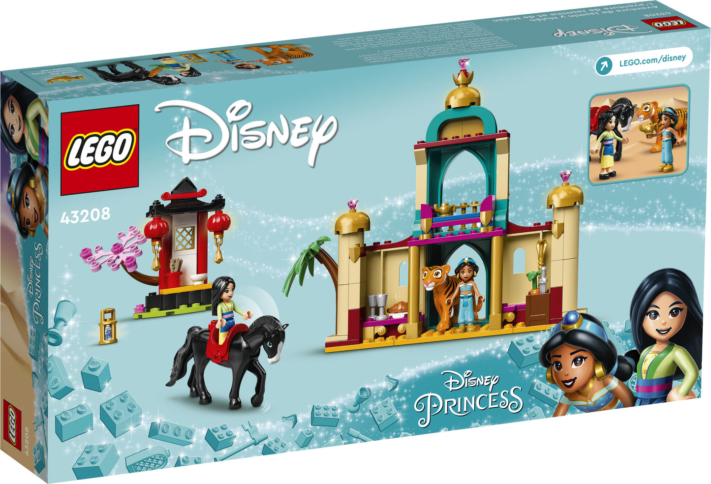 43208 LEGO Disney - L’avventura di Jasmine e Mulan