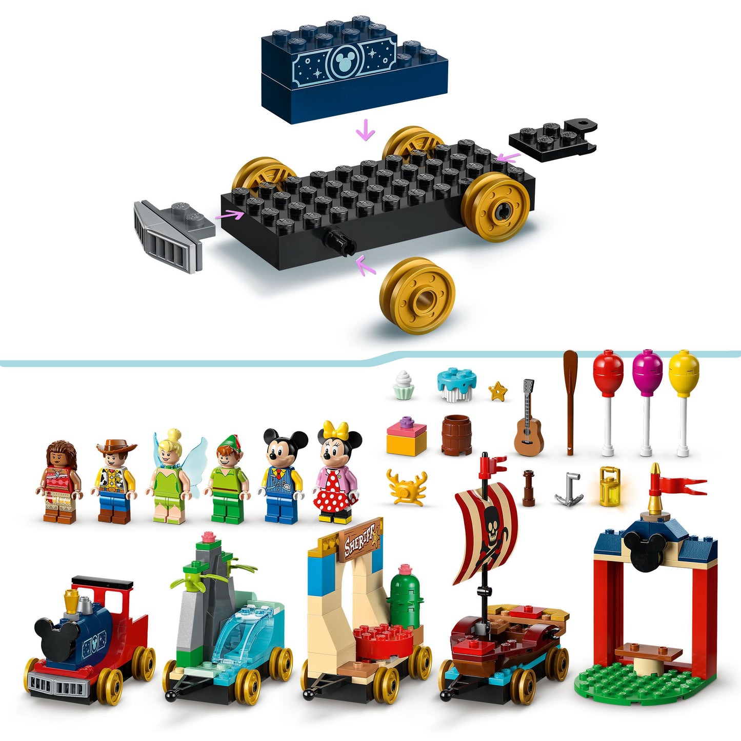 43212 LEGO Disney - Treno delle celebrazioni Disney