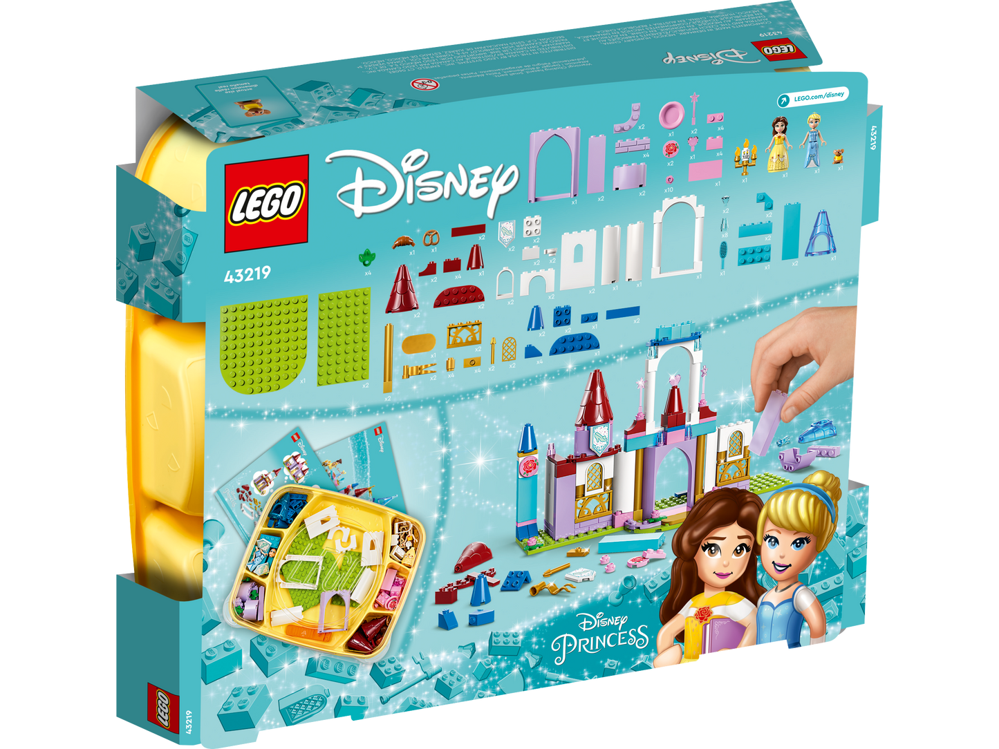 43219 LEGO Disney - Castelli creativi Disney Princess