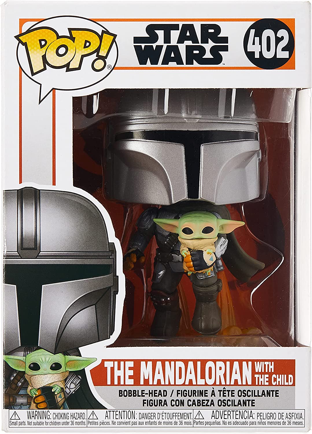 STAR WARS 402 Funko Pop! - The Mandalorian - Mando Flying w/Jet Pack
