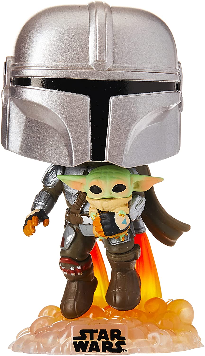 STAR WARS 402 Funko Pop! - The Mandalorian - Mando Flying w/Jet Pack