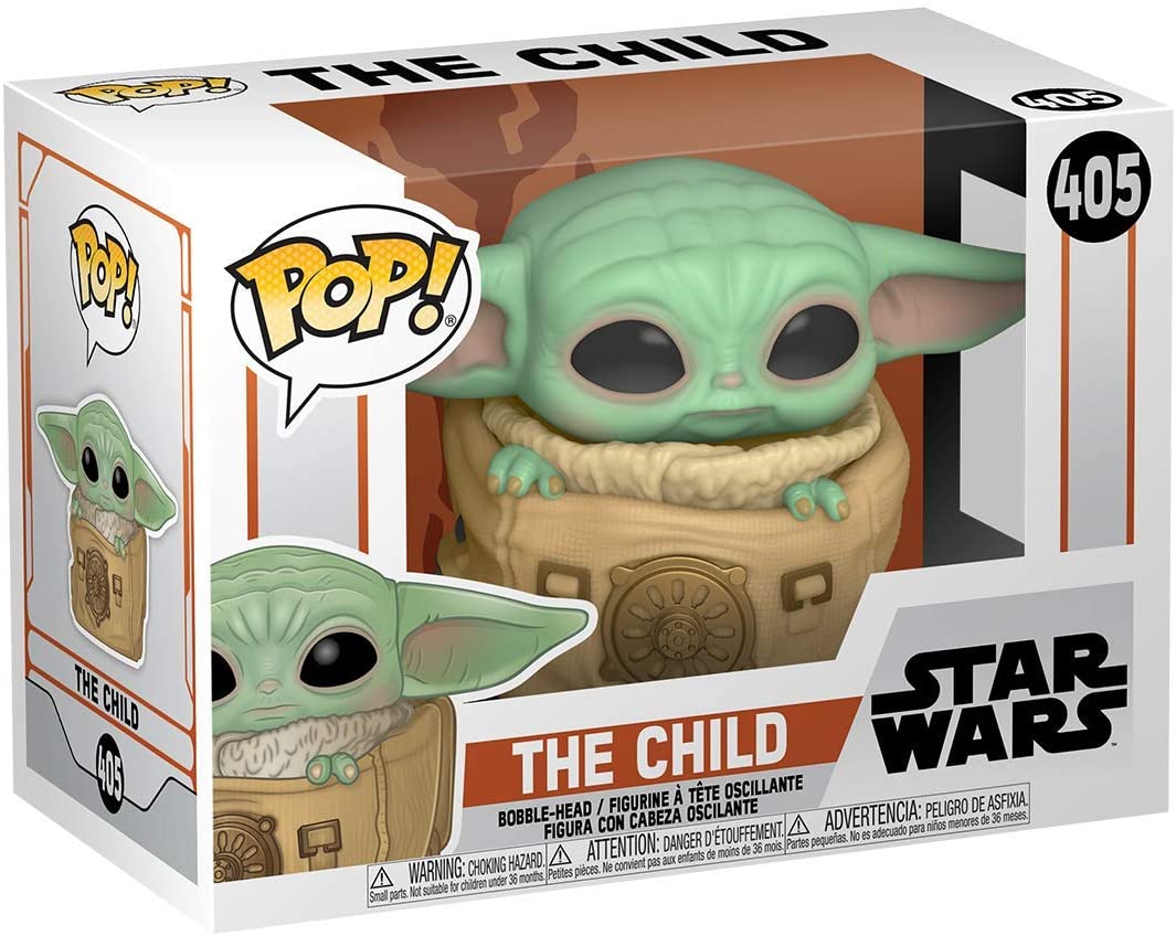STAR WARS 405 Funko Pop! - The Mandalorian-Child w/Bag