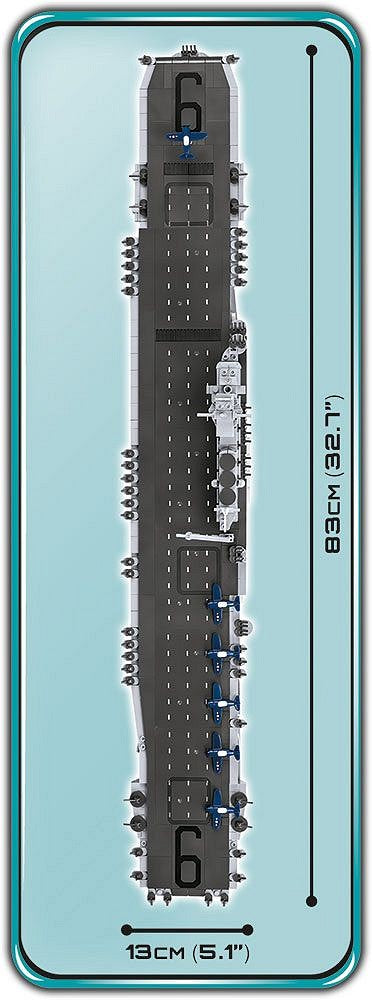 4815 COBI Historical Collection - World War II - USS Enterprise (CV-6)