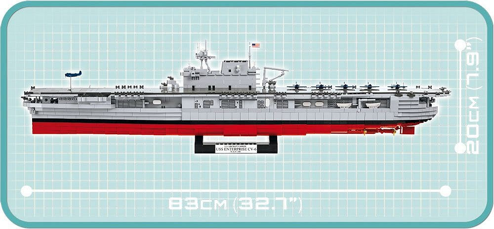 4815 COBI Historical Collection - World War II - USS Enterprise (CV-6)