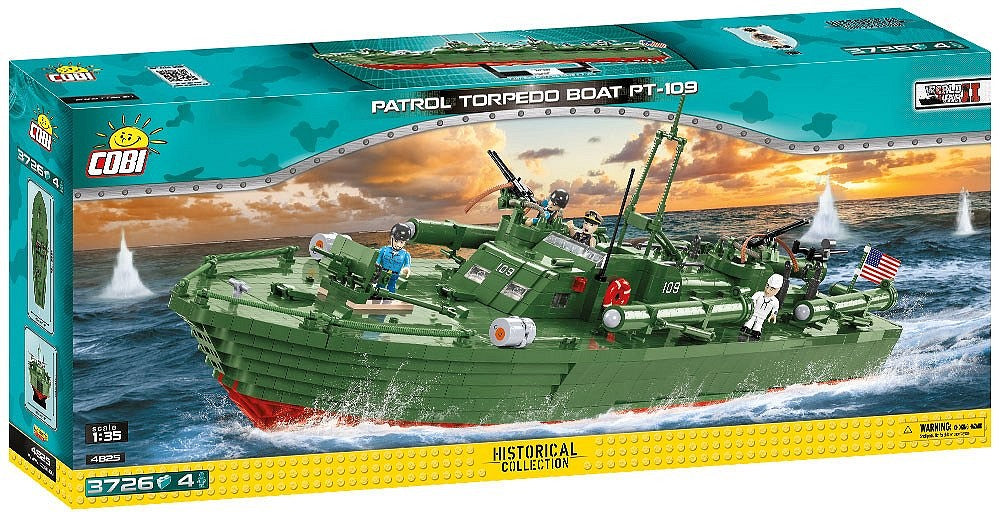 4825 COBI Historical Collection - World War II - Patrol Torpedo Boat PT-109