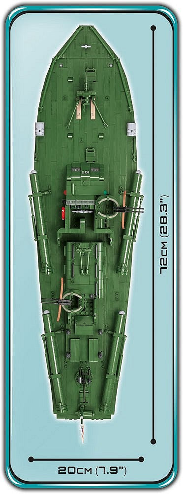 4825 COBI Historical Collection - World War II - Patrol Torpedo Boat PT-109