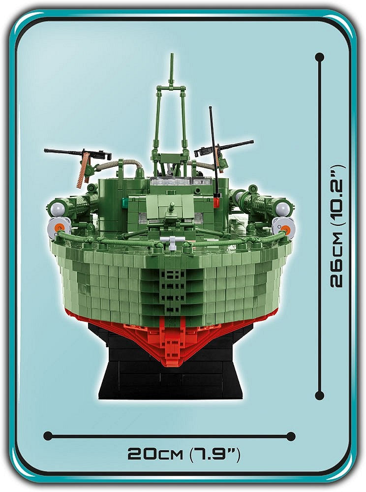 4825 COBI Historical Collection - World War II - Patrol Torpedo Boat PT-109