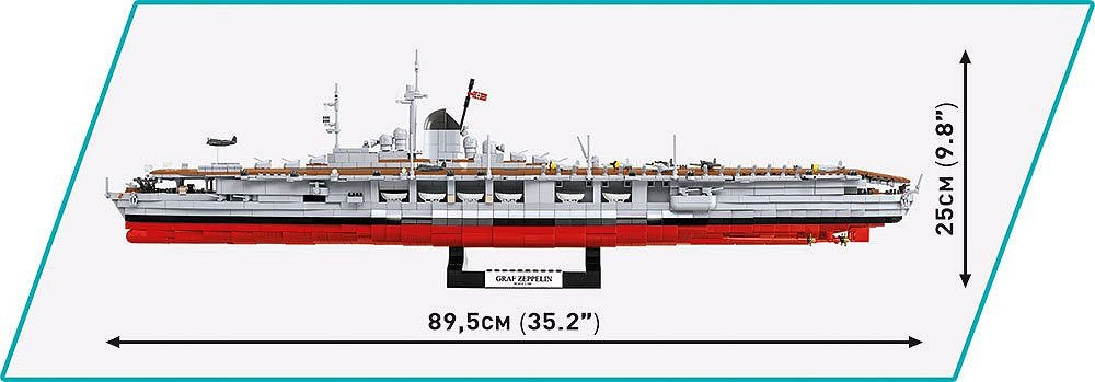 4826 COBI Historical Collection - World War II - Aircraft Carrier Graf Zeppelin