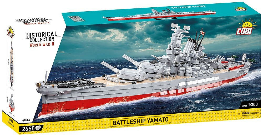 4833 COBI Historical Collection - World War II - Battleship Yamato