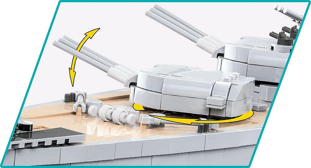 4833 COBI Historical Collection - World War II - Battleship Yamato
