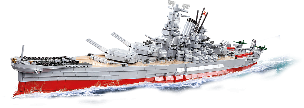 4833 COBI Historical Collection - World War II - Battleship Yamato