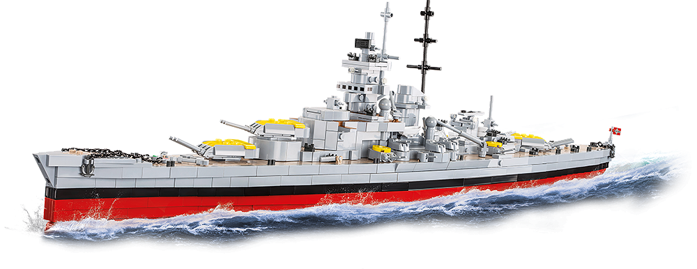 4835 COBI Historical Collection - World War II - Battleship Gneisenau