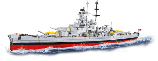 4835 COBI Historical Collection - World War II - Battleship Gneisenau