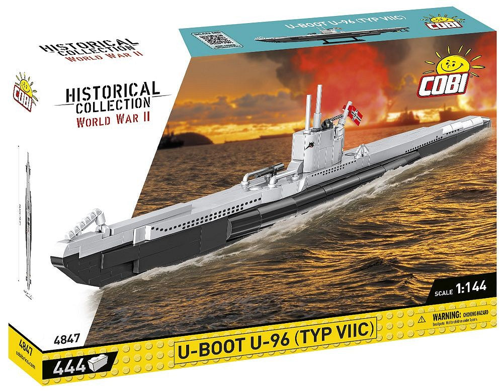 4847 COBI Historical Collection - World War II - U-Boot U-96 Typ VIIC