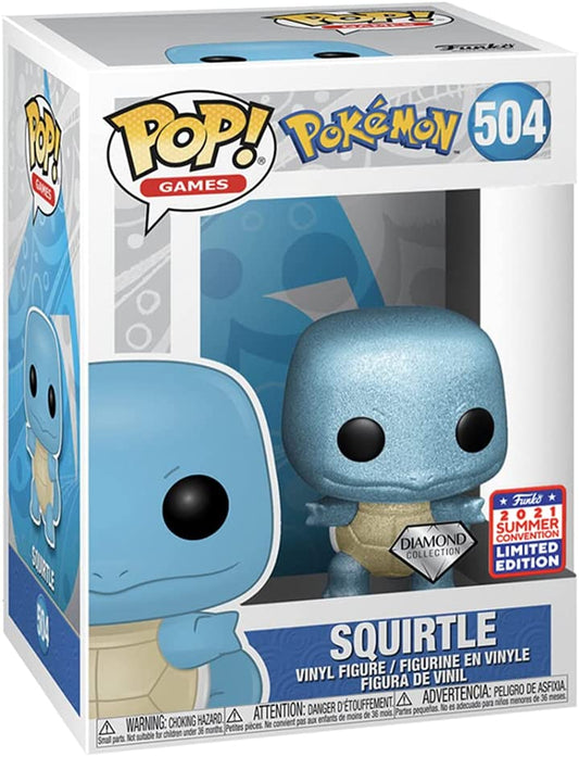 POKEMON 504 Funko Pop! - Pokemon Squirtle Diamond Collection