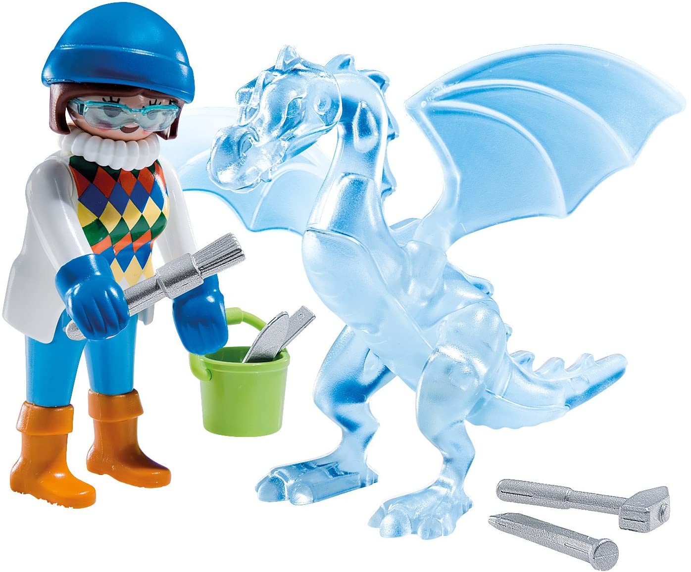 5374 PLAYMOBIL Artista con Scultura di Ghiaccio