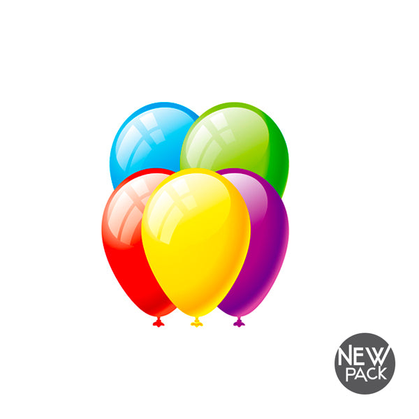 Palloncini colori assortiti cm. 28 - conf. 16 pz - cod. 56218