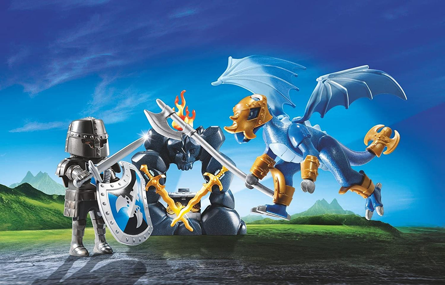 5657 PLAYMOBIL Valigetta Cavalieri del Drago