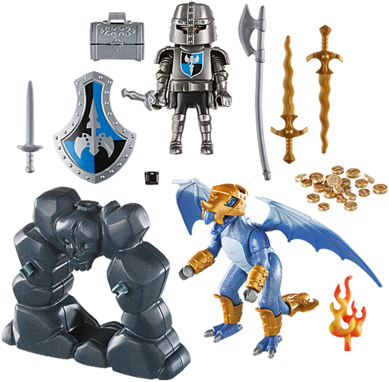 5657 PLAYMOBIL Valigetta Cavalieri del Drago