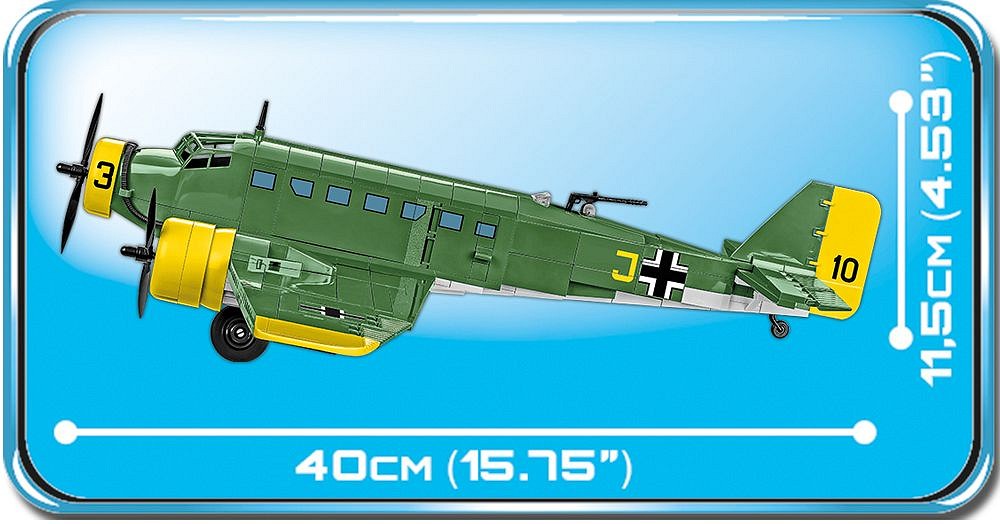 5710 COBI Historical Collection - World War II - Junkers Ju52/3m