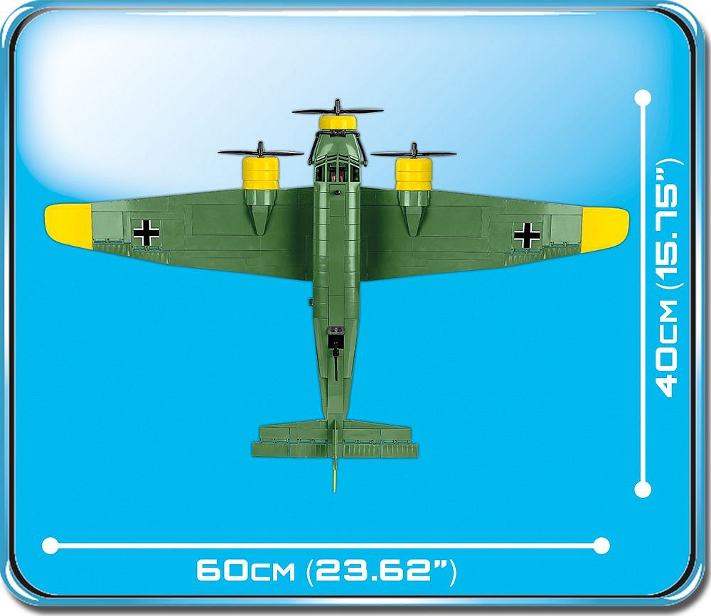 5710 COBI Historical Collection - World War II - Junkers Ju52/3m