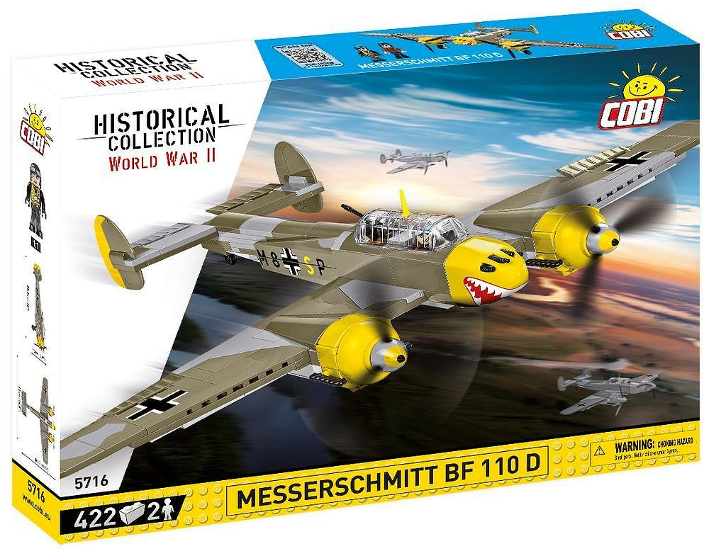 5716 COBI Historical Collection - World War II - Messerschmitt Bf 110D