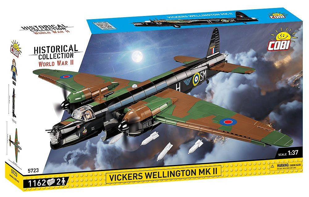 5723 COBI Historical Collection - World War II - Vickers Wellington Mk.II