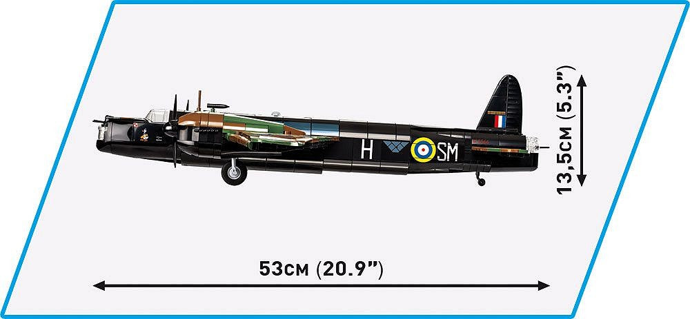 5723 COBI Historical Collection - World War II - Vickers Wellington Mk.II