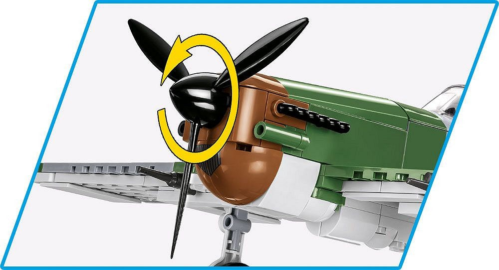 5724 COBI Historical Collection - World War II - Morane-Saulnier MS.406